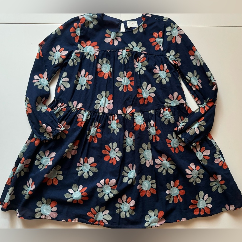 Crewcuts by Jcrew Floral Print Dress Sz 8 EUC